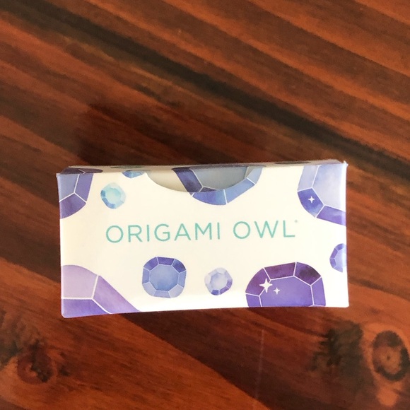 NWT Origami Owl Exclusive Silver Purple Tennis Bracelet - Picture 5 of 9